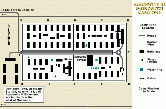 Auschwitz III (Monowitz) camp, 1944