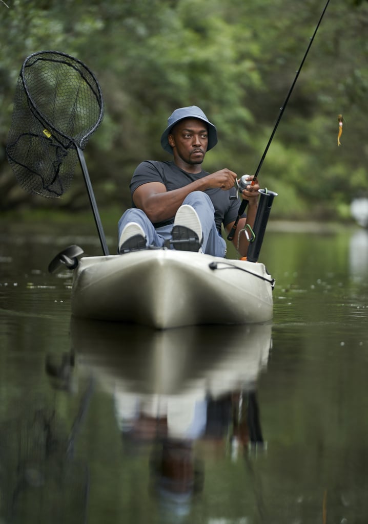 No shield required: 'Captain America' star Anthony Mackie's own super power is swimming with sharksBy ALICIA RANCILIO Associated Press

When National Geographic approached Anthony Mackie with an opportunity to swim with sharks to kick off its SharkFest programming, it was an easy yes for the Marvel star who is the new Captain America.

The water, says Mackie, is a "safe space" where he "can just tune everybody and everything else out."

Mackie has been a certified scuba diver for nearly two decades. "I've swam with some crazy stuff, and I've swam with sharks before. I just swam with Great Whites in South Africa. I did whale sharks in Mexico. I swam with a blue whale off the coast of Cape Town."

For "Shark Beach with Anthony Mackie," debuting Sunday, he wanted cameras to visit the waters near his home in New Orleans, where he is a regular boater and fisherman. An increase of sharks in the area are swarming boats and eating fishermen's catches, leading to a greater risk of hungry sharks becoming aggressive. This points to a larger environmental issue that the ecosystem is off-kilter.

"If we eat all the fish, the sharks have nothing to eat," said Mackie. "Sharks have babies in Lake Pontchartrain and Lake Catherine. When their babies come out, they're full-grown pups. They're three-foot sharks... They're not predators, but they also need a substantial food source."

Mackie says he was in the water for about four hours and "it's not that hard to find a multitude of sharks in the Atlantic Ocean." Seeing the sharks up-close reminded him "how majestic and powerful they are, but also you just see how beautiful they are." He was accompanied by marine biologist Jasmine Graham, whom Mackie says was his "security blanket" if it got too intense.

"Every time it would get to be too much, I would grab her. I'm like, 'They've got to pick one. So if one of us getting eaten, it better be you,'" he laughed. "She really looked out for me and gave me a lot of information that really opened my eyes to the community that we're in and explaining the sharks' behavior."

Mackie, whose show will be followed soon by Discovery's Shark Week programing, also hopes to highlight the effects of global climate change on the coastline of New Orleans where the sea level is rising at an accelerated rate. Global warming has both caused snow and ice to melt and it's led to more storms that cause flooding. Also, activity from the oil and gas industry weakens the soil.

"The area around New Orleans is slowly going away. You know, the water is starting to eat away at our habitat, our home," said Mackie. "There are certain areas where I used to go as a kid, and those areas are gone now, like oyster farms," said Mackie.

"We used to go fishing when I was little and my uncle would put me in the water. I would walk around and feel for oysters with my feet, put them in a boat, and we would eat those oysters for lunch. Whole oyster beds are gone."

For someone whose career has afforded him the opportunity to travel the globe both for work and pleasure, Mackie says there truly is no place like New Orleans.

"There's nothing more beautiful than seeing the sun come up over the Gulf of Mexico. It's literally breathtaking and I've seen the sun come up over everything. When you're in a boat, going out to the Gulf or even Lake Catherine and you see the sun come up over that marsh and wetland, there's nothing like it."

___

This story, originally published June 27, has been corrected to reflect the correct date of show's premiere to Sunday, June 30. The story was updated July 1 to correct a quote from Mackie: he said he would "feel for oysters," not "field for oysters."
