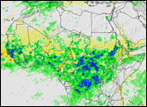 Seasonal Rain Floods the Sahel