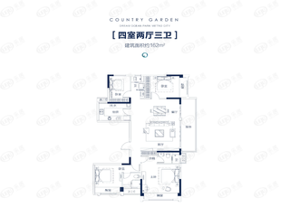 北龙湖瑞府a4户型2-03户型图