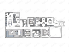 保利璞岸芷岸A户型户型图