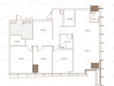 南沙金茂湾·海樾5室2厅2卫户型图