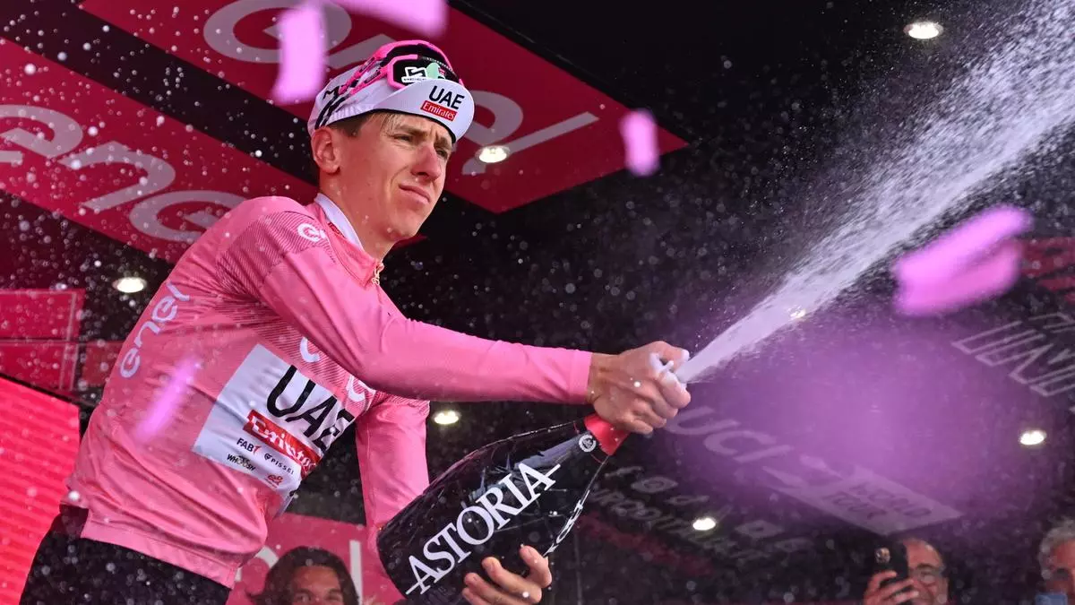 Así queda la clasificación general del Giro de Italia tras la sexta victoria de Tadej Pogacar