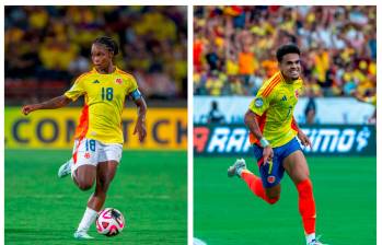 Linda Caicedo y Luis Díaz seguirán siendo los principales referentes del fútbol femenino y masculino en el exterior este 2025. FOTOS Juan Antonio Sánchez