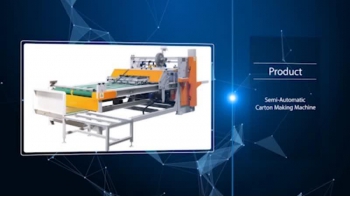 Semi Automatic Carton Making Machine