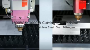 1500W-3000W Cutting 4mm Srainless Steel, Laser Cutter