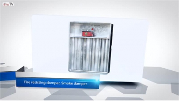 Fire resisting damper, Smoke damper