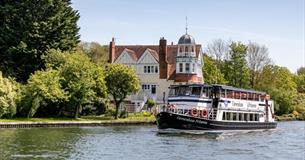 Caversham Princess cruising on the Thames near Reading.