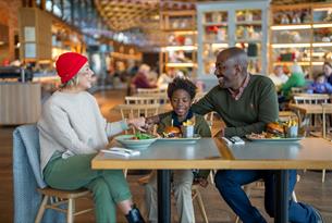 The Savill Garden Kitchen family eating