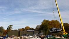 Picture of boatyard
