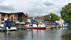 Thames Boat House at Walton Marina