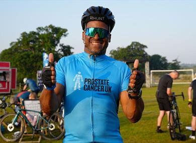 Prostate Cancer UK’s Big Blue Bike Ride image Rosie Lonsdale