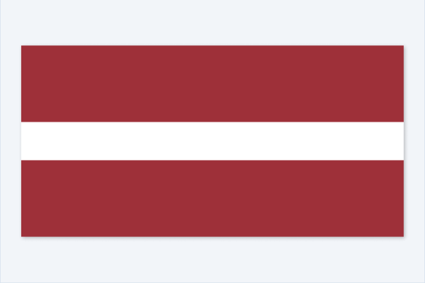 Latvian flag