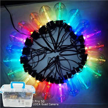 9m 20 LED Color Strip Light Bulb USB Power