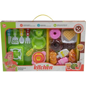 Kitchen Dessert Playset 44X27X4.5cm