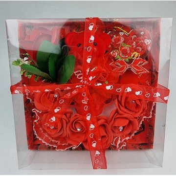 Red Bear & Rose Gift Set...