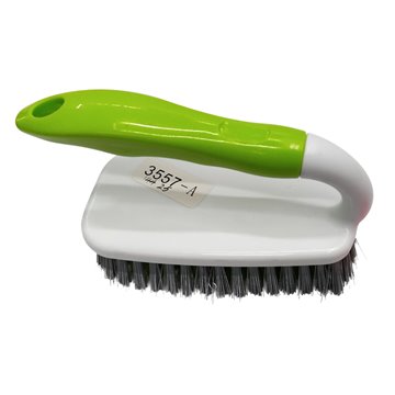 Scrub Brush With Iron Handle