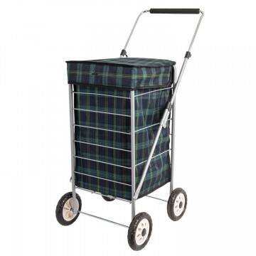 4 WHEELS SHOPPING TROLLEY