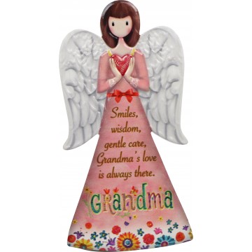 PORCELAIN ANGEL PLAQUE 8*16cm