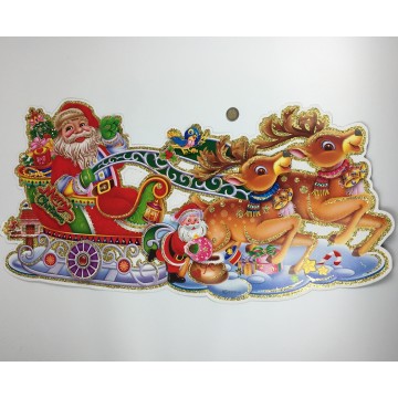 Santa Sleigh 78*40cm (12)