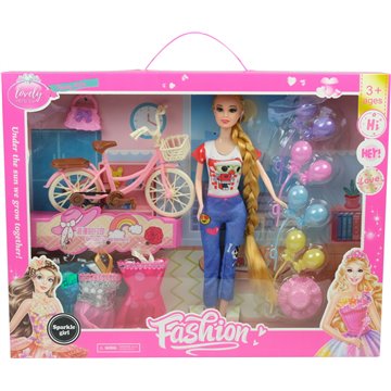 Fashion Doll (L42*W6*H32cm)