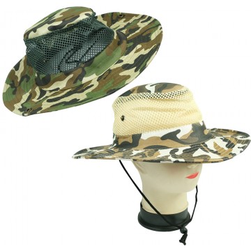 Camo Hat  34cm