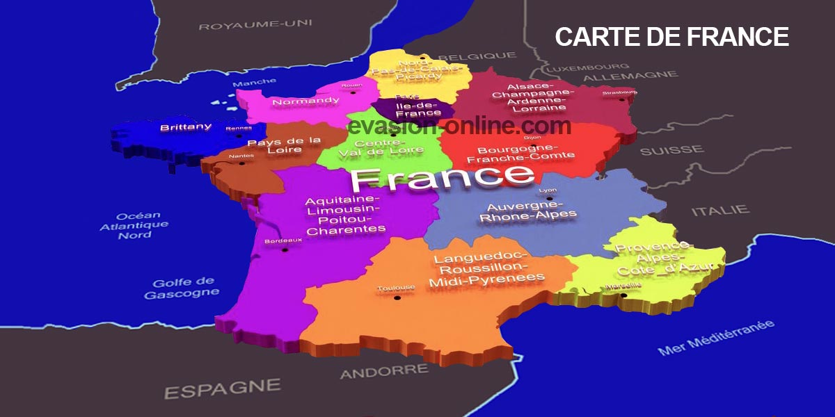 Carte de France