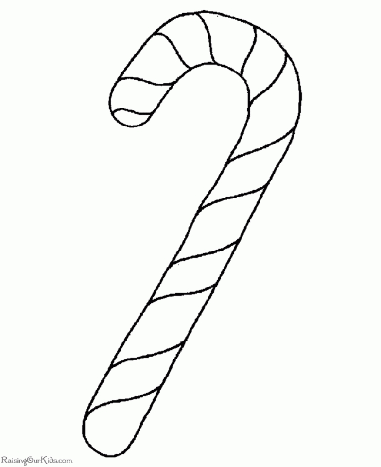 Candy Canes Coloring Pages Printable - Customize and Print