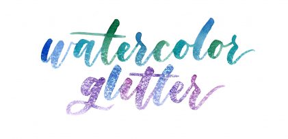 Create a Watercolor Glitter Effect in Photoshop