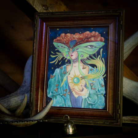 Luna Soul Guardian framed photo