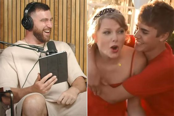 Travis Kelce on 'New Heights' youtube channel, Taylor Swift & Justin Bieber Ruin A Wedding | Punk'd