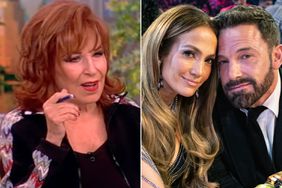 Joy Behar on The View; Jennifer Lopez and Ben Affleck seen during the 65th GRAMMY Awards