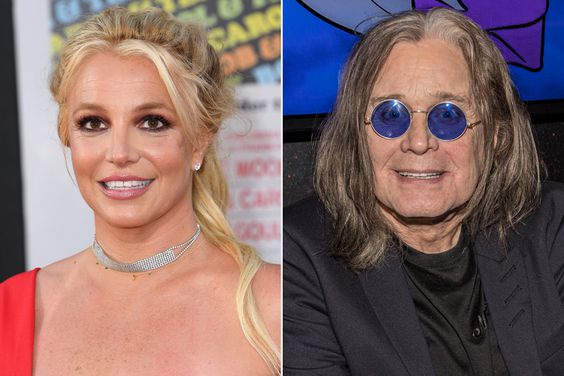 Britney Spears and Ozzy Osbourne