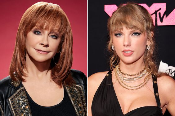 Reba McEntire and Taylor Swift