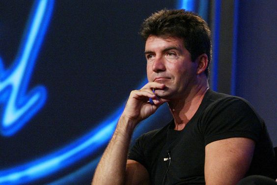 American Idol judge Simon Cowell at the FOX 2002 SummerTCA Tour at the Huntington Ritz Carlton Hotel in Pasadena, CA on Monday, July 22, 2002