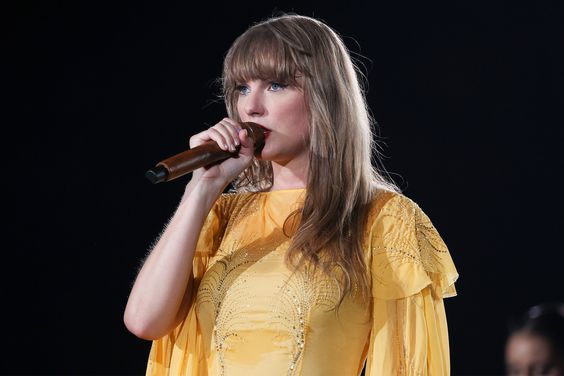 Taylor Swift performs at Friends Arena on May 17, 2024 in Stockholm, Sweden.