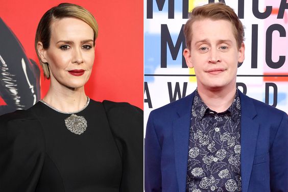 Sarah Paulson and Macaulay Culkin