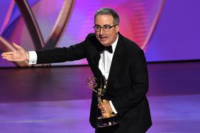 John Oliver accepts the Outstanding Scripted Variety Series award for "Last Week Tonight with John Oliver" onstage during the 76th Emmy Awards at the Peacock Theatre at L.A. Live in Los Angeles on September 15, 2024