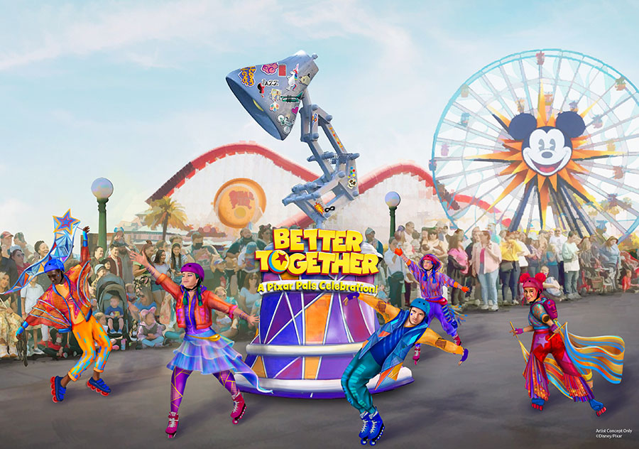 Pixar Fest Returns to the Disneyland Resort – “Better Together: A Pixar Pals Celebration!” Parade