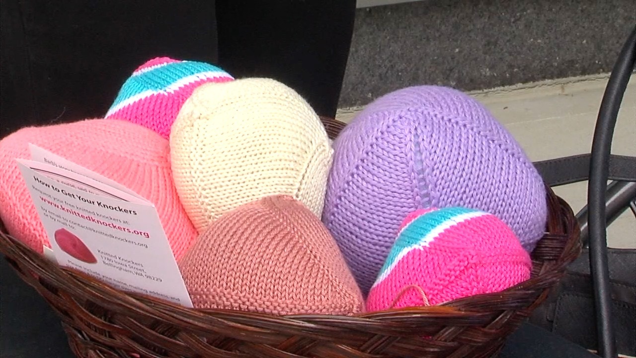 Knitted Knockers: Hospital volunteers in Ohio making life easier for breast cancer survivors