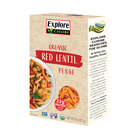 Red Lentil Penne