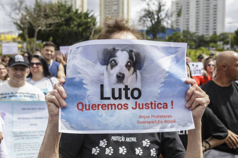 Protesto em 2018 após morte de Manchinha