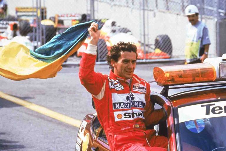 Imola homenageia Ayrton Senna