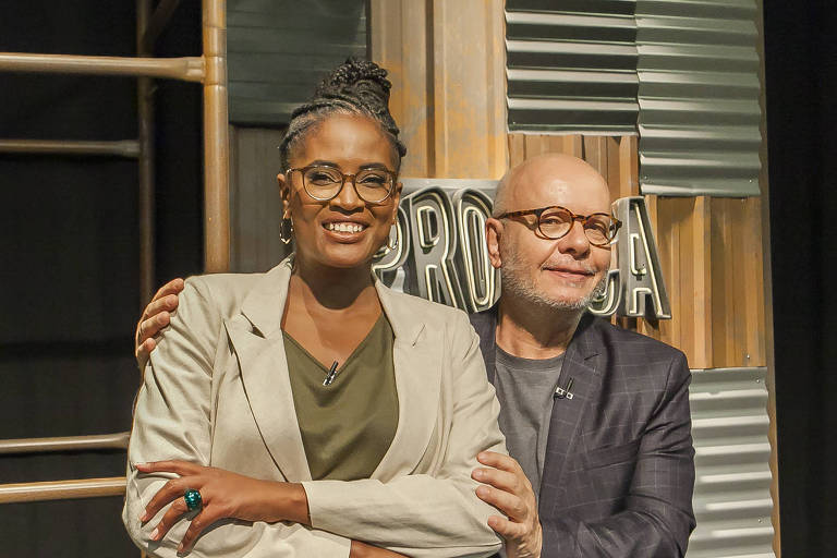 Djamila Ribeiro inaugura cenário do Provoca, na TV Cultura