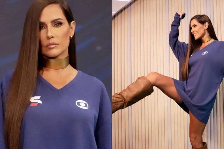 Deborah Secco: Artistas defendem figurino da atriz no SportTV e condenam patrulha