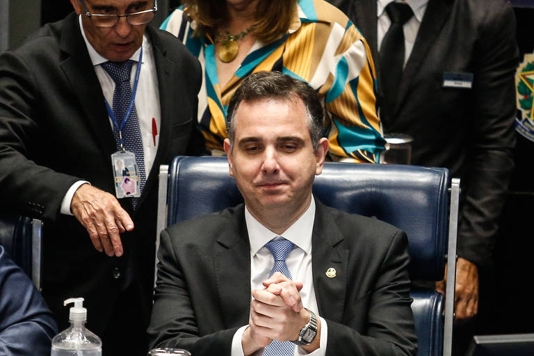 Este é Rodrigo Pacheco, presidente do Senado