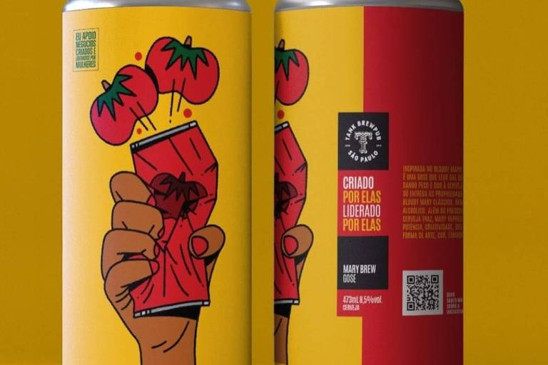 Cervejas de mulheres têm butiá, pêssego, melancia e tomate; confira