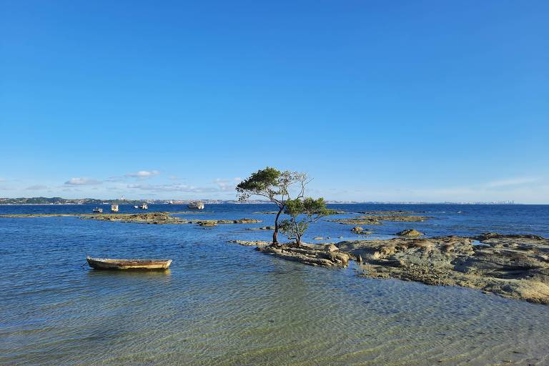 Ilha de Maré, que fica a cerca de 40 minutos do centro de Salvador