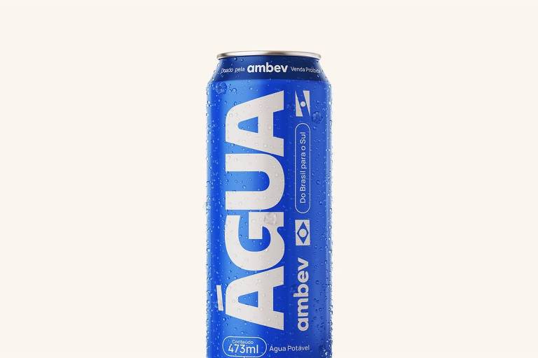 Ambev para produção de cerveja para envasar água para o RS