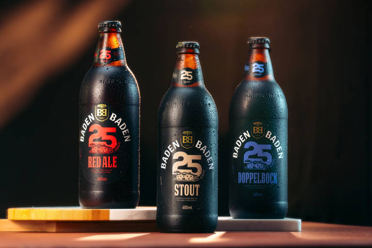 Cervejaria Baden Baden lança kit com red ale, stout e doppelbock para celebrar seus 25 anos